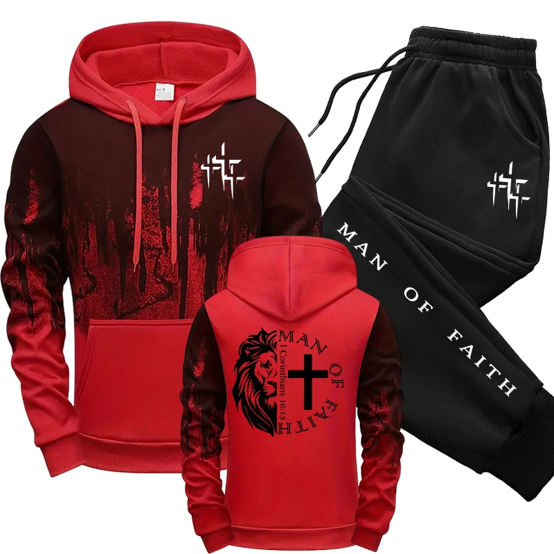 Conjunto Masculino com Estampa - Winter Clothing Men avaliação e preço