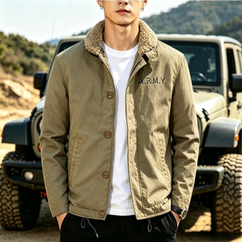 Casacos Militares de Inverno p - Quality Winter Clothing Bomber Jacket avaliação e preço