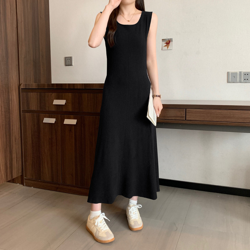 Elegante sólido sem mangas mal - Winter Clothing Plus Size avaliação e preço