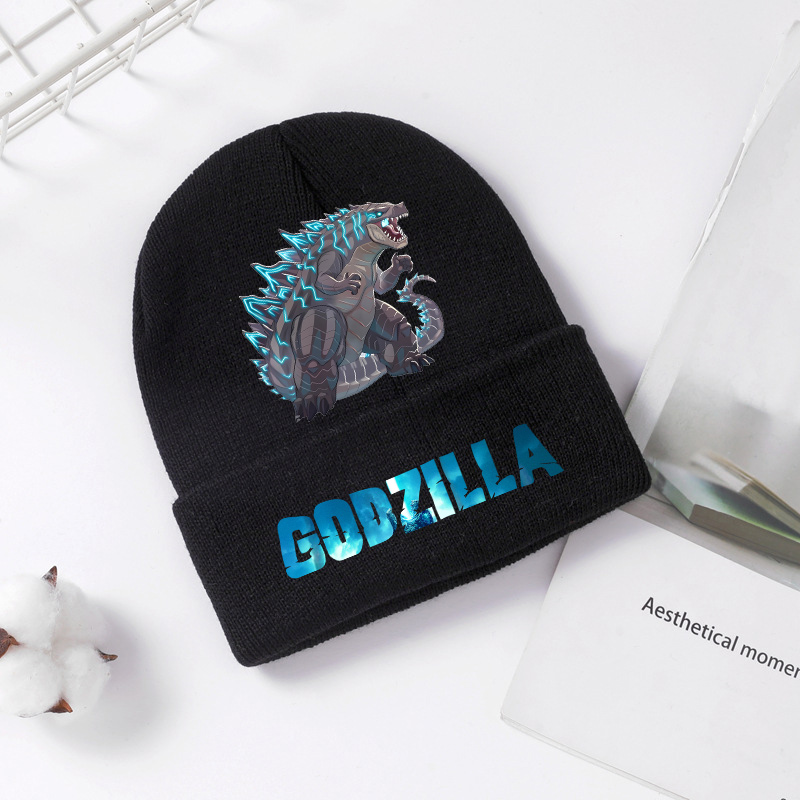 Godzilla chapéu de malha inver - Winter Clothing Kids avaliação e preço