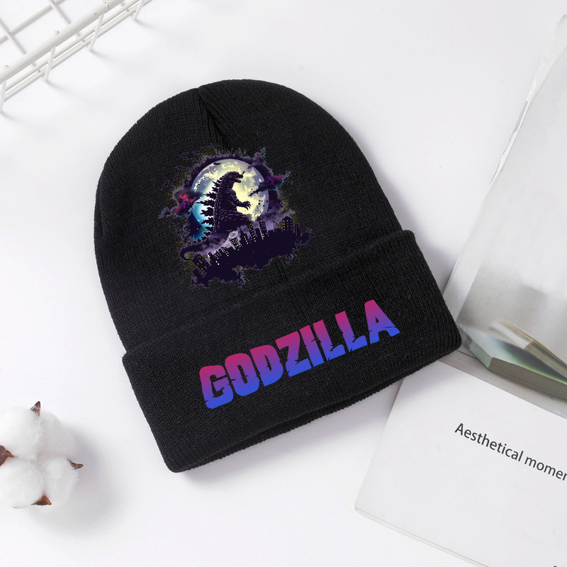 Godzilla chapéu de malha inver - Winter Clothing Kids avaliação e preço