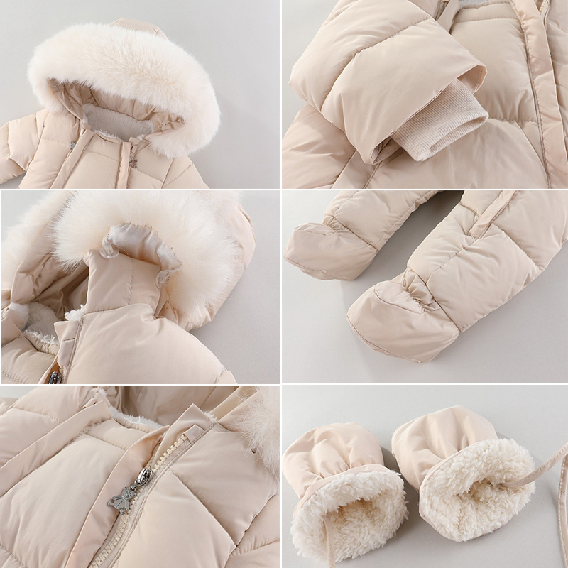 Inverno bebê recém-nascido mac - Winter Clothing Baby Girl avaliação e preço