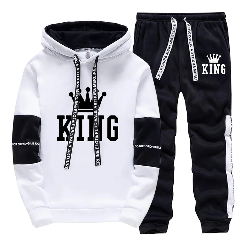 Conjunto de Moletom King Print - Winter Clothing Outdoor avaliação e preço