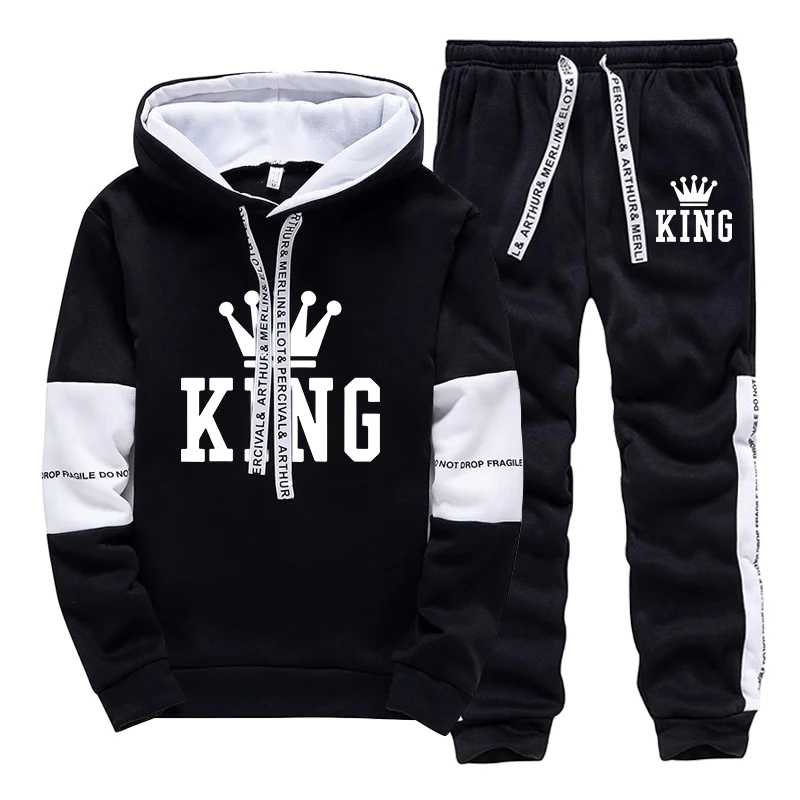 Conjunto de Moletom King Print - Winter Clothing Outdoor avaliação e preço