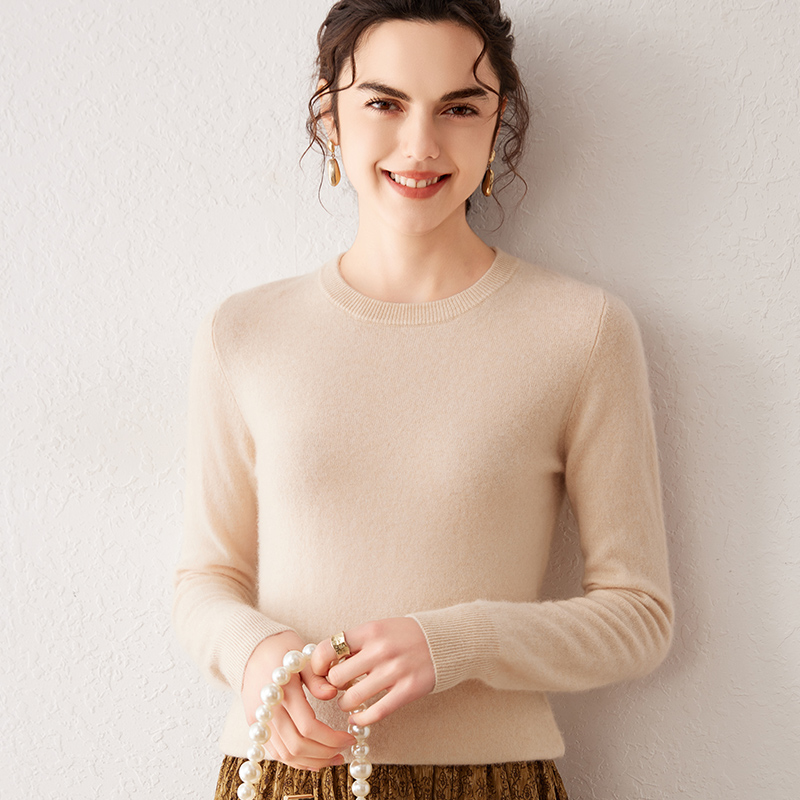 100% camisola de caxemira pura - Winter Clothing Factory Outlet avaliação e preço