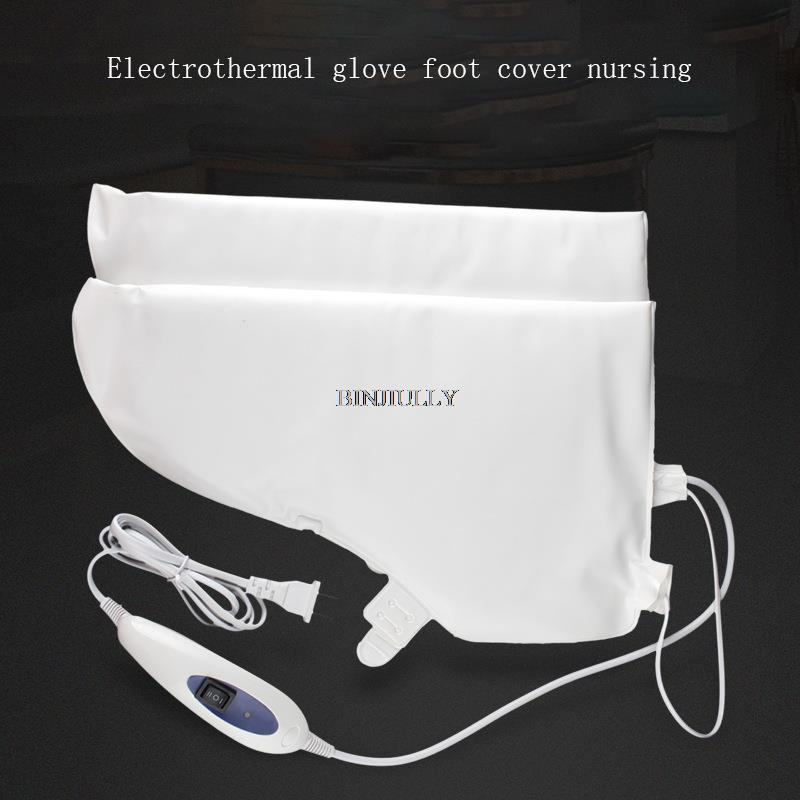 Elétrica Nail Art luvas de mão - Heated Gloves Electric avaliação e preço