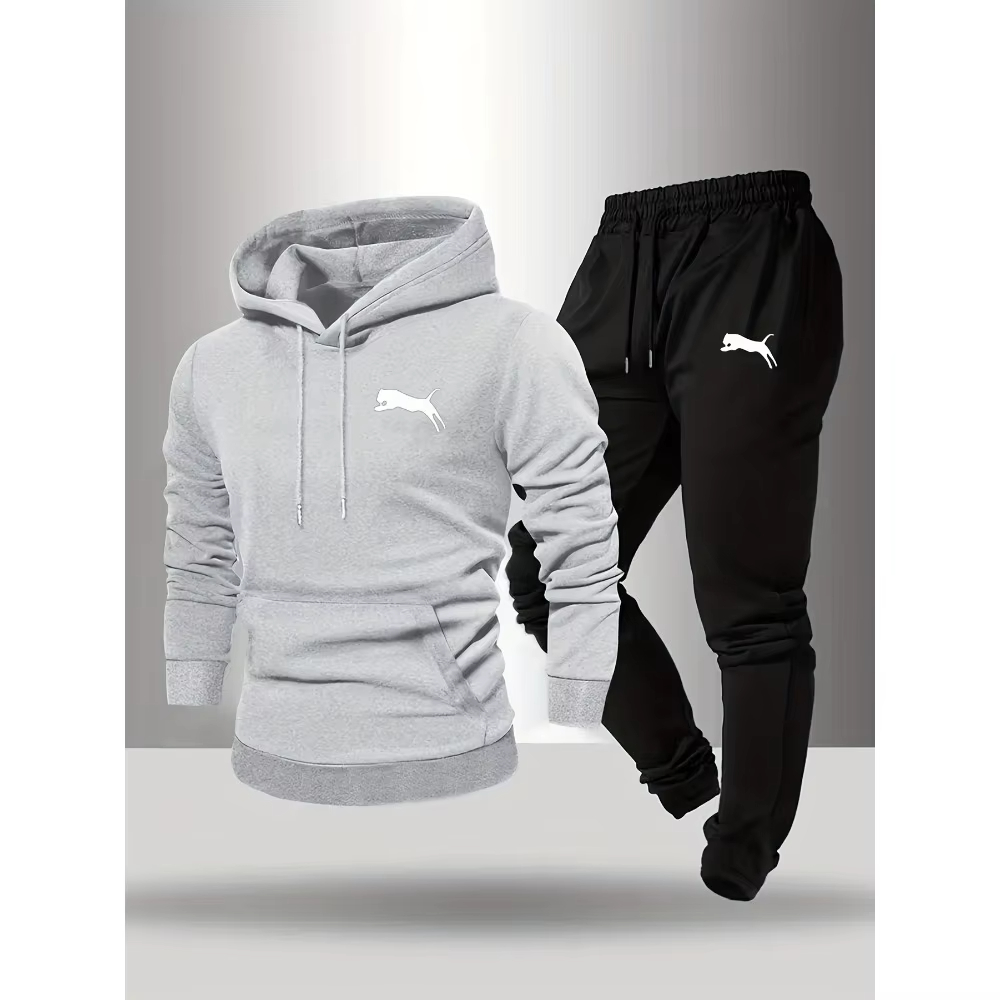 Conjunto Masculino de Moletom  - Winter Clothing Men avaliação e preço