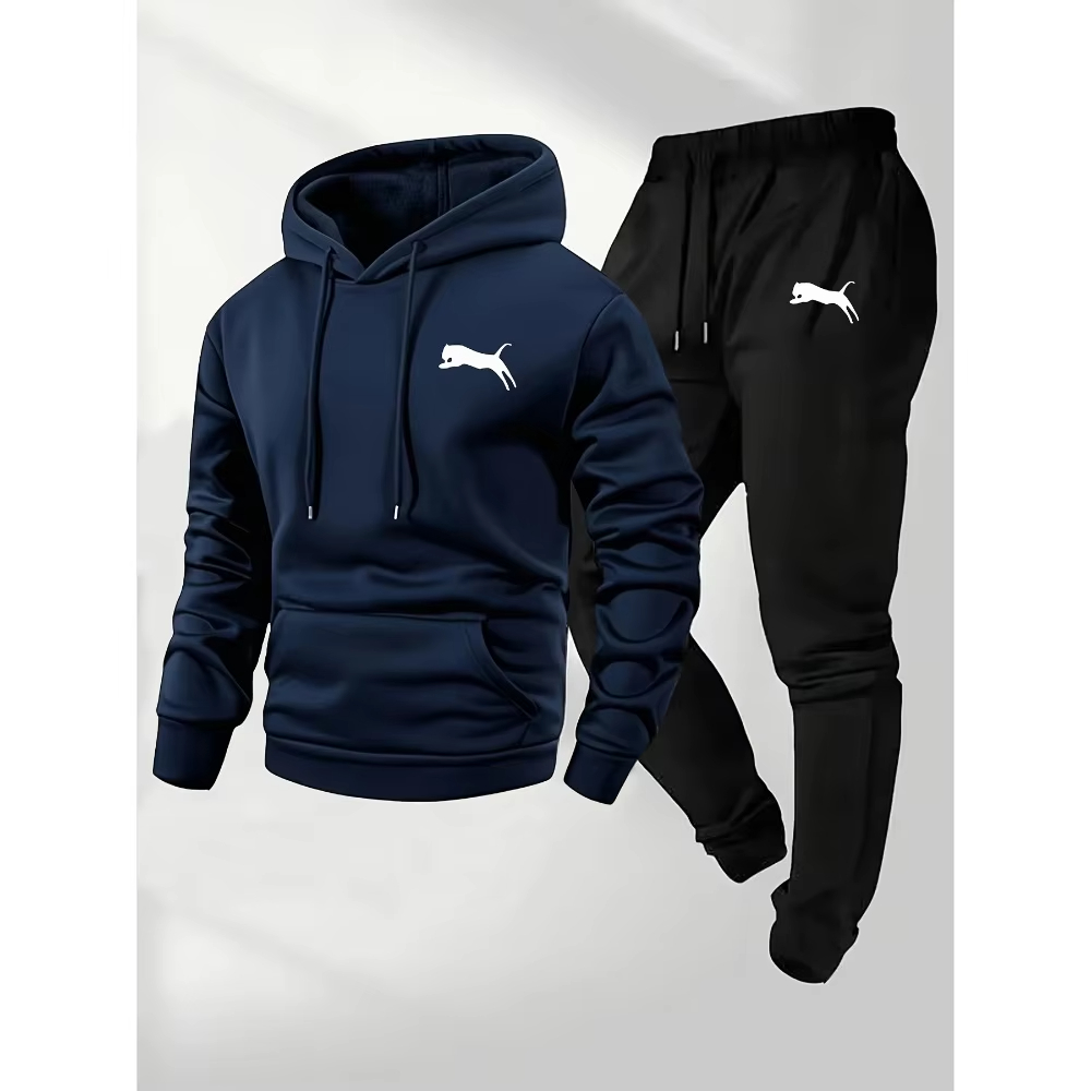 Conjunto Masculino de Moletom  - Winter Clothing Men avaliação e preço